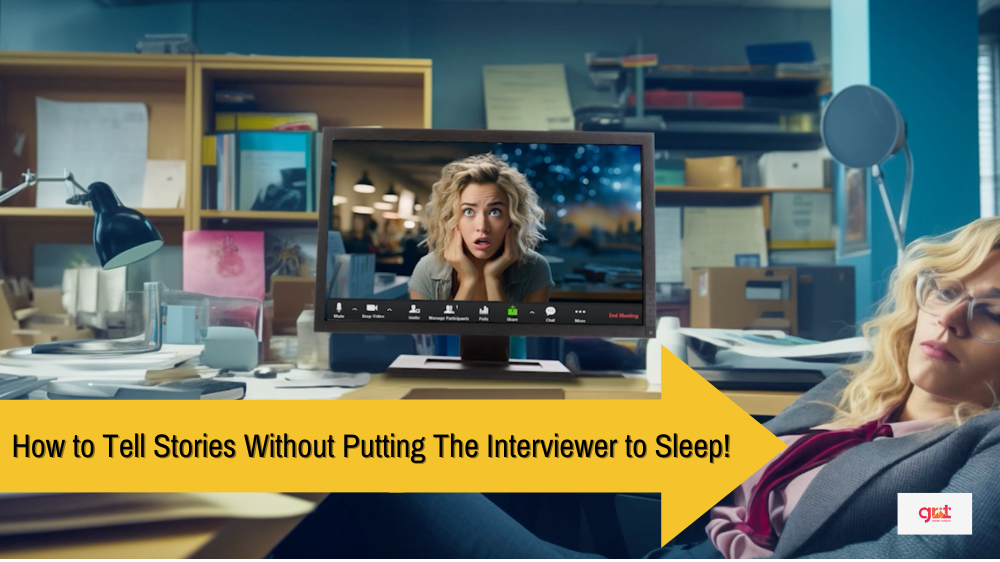 Cover w Logo How to Tell Stories Without Putting The Interviewer to Sleep! (1)